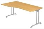 BELA 18 S | Schreibtisch 180 x 100 Buche