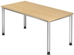 HILO 16 S | Schreibtisch - Ahorn 160 x 80 h&ouml;henverstellbar