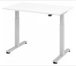 XMST 12 S | Schreibtisch 120 x 80 elektrisch h&ouml;henverstellbar Wei&szlig;