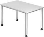 HILO 12 S | Schreibtisch - Wei&szlig; 120 x 80 h&ouml;henverstellbar
