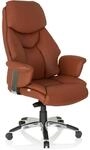 PRADO | Leder - Luxus Chefsessel Braun