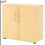 BETA 9 | Schrank mit T&uuml;ren | 2 OH Ahorn