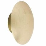 BRILLIANT Lampe, Sunset Wandleuchte gold-antik, Metall, 1x QT14, G9,