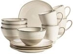 M&auml;ser Fr&uuml;hst&uuml;cksgeschirr, Keramik Nottingham Beige
