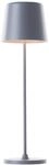Brilliant Lampe Kaami LED Au&szlig;entischleuchte 37cm grau matt Metall grau 2 W LED