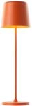 Brilliant Lampe Kaami LED Au&szlig;entischleuchte 37cm orange matt Metall/Holz orange 2 W