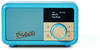 Revival Petite electric blue tragbares FM / DAB+ Radio mit Bluetooth und