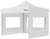 Outsunny Pavillon mit Seitenwänden weiß 300L x 300B x 320H cm