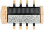H.Koenig Raclette-Ger&auml;t f&uuml;r 8 Personen, WOD360,180 &deg; drehbar, abnehmbare Platten,