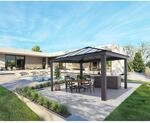 Canopia Dallas 4,3x4,3m Gartenpavillon, anthrazit