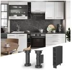 Vicco Regalunterschrank K&uuml;chenschrank K&uuml;chenm&ouml;bel Fame-Line Anthrazit 15 cm modern