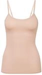 Natural Comfort Spaghetti-Top Damen Unterhemd