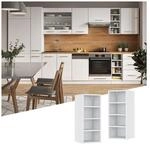 Vicco H&auml;ngeschrank Regal 30 cm Wei&szlig; K&uuml;chenschrank H&auml;ngeschrank K&uuml;chenzeile