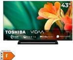 Toshiba 43UV3363DA Fernseher 43 Zoll Smart TV, VIDAA 4K UHD, HDR, Triple-Tuner, LED