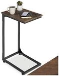 tectake&reg; Beistelltisch, Industrial Style, in praktischer C-Form, 40 x 30 x 63 cm