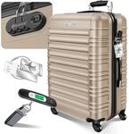 KESSER&reg; Reisekoffer Hartschalen-Koffer Inkl. Kofferwaage + Gep&auml;ckanh&auml;nger Trolley