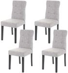 4er-Set Esszimmerstuhl MCW-E58, Stuhl Essst&uuml;hle, MVG-zertifiziert ~ Stoff/Textil