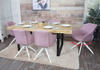 6er-Set Esszimmerstuhl MCW-K27, Küchenstuhl Stuhl mit Armlehne, drehbar...
