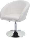 Esszimmerstuhl MCW-F19, K&uuml;chenstuhl Stuhl Drehstuhl Loungesessel, drehbar