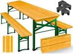 KESSER&reg; Bierzeltgarnitur 3 teilig Gartenm&ouml;bel-Set Klappbar 170 x 46 x 75cm ...