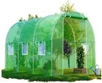 GARMIO&reg; Foliengew&auml;chshaus CICATA, Tomatenzelt, winterfest, 3x2x2m, Fr&uuml;hbeet,