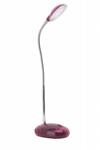 BRILLIANT Lampe Timmi LED Tischleuchte transparent/ros1x 2W LED integriert, (100lm,