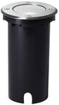 Brilliant Itch Bodenleuchte Au&szlig;en IP67 - Bodeneinbauleuchte Edelstahl 11 cm f&uuml;r