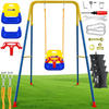 KIDIZ® Babyschaukel mit Gestell 3-in-1 Indoor & Outdoor Kinderschaukel mit