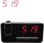 Denver CRP-618 Radiowecker&ndash;180&deg; Projektion, Dual-Alarm, schwarz