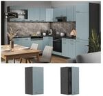Vicco H&auml;ngeschrank K&uuml;chenschrank R-Line Solid Anthrazit Blau Grau 30 cm modern