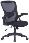 byLIVING B&uuml;rostuhl FLEX, Webstoffbezug schwarz, Kunststoff schwarz