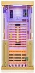 Dewello&reg; Infrarotkabine Infrarotsauna KINGSTON 90cm x 90cm inkl. 3