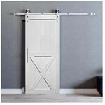 HOME DELUXE Holzschiebet&uuml;r SHIVA &ndash; 205 x 105 cm