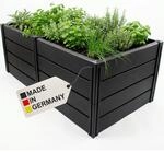 NYVI Hochbeet NYVIGreen - Gartenbeet aus wetterfestem & recyceltem Kunststoff -