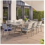 HOME DELUXE Garten-Sitzgruppe ausziehbar CASA MADERA - 160/240 x 100 cm 10...