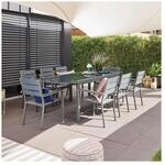 HOME DELUXE Tisch f&uuml;r Garten-Sitzgruppe SOL - 180/240 x 90 cm
