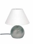 BRILLIANT Lampe Tarifa Tischleuchte Touchdimmer eisen/wei&szlig; 1x C35, E14, 40W,