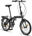 Licorne Bike Conseres Premium Falt Bike in 20 Zoll - Fahrrad f&uuml;r Herren,...