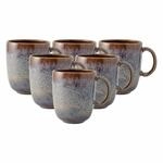like. by Villeroy & Boch Becher mit Henkel Lave 400 ml 6er Set