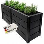 NYVI Hochbeet NYVIGreen - Gartenbeet aus wetterfestem & recyceltem Kunststoff -