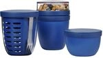 Mepal Lunchpot, Fruitpot und Snackpot Ellipse 3er Set