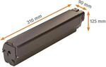AEG integrierter Rahmenakku, Li-Ionen, 36 V / 17,5 Ah (630 Wh), CAN V2.5