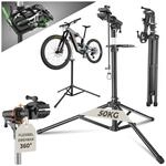 tectake&reg; Fahrradmontagest&auml;nder, Belastbarkeit 50 kg, klappbar mit