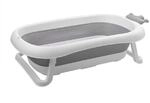 Lorelli Babybadewanne Royal 83 cm faltbar, Kanalabdeckung, stabile Beine grau