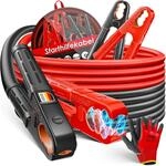 MASKO&reg; Starthilfekabel &Uuml;berbr&uuml;ckungskabel f&uuml;r Benzin- und Dieselmotoren,...