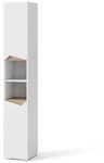 Vicco Hochschrank f&uuml;r Badezimmer Marelle, 30 x 180 cm, Wei&szlig; Artisan, Badschrank
