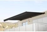 Elektrische Kassetten-Markise H124, Vollkassette Volant 5x3m ~ Polyester...