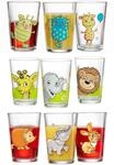 Ritzenhoff & Breker Kindergl&auml;ser Monster/Dschungel/Wald 205 ml 9er Set