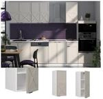 Vicco H&auml;ngeschrank Fame-Line Wei&szlig; Grau-Beige gerahmt 30 cm