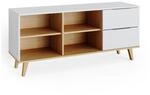 VICCO Lowboard TV-Board Fernsehtisch Nautica Sideboard Skandinavisch wei&szlig; Eiche